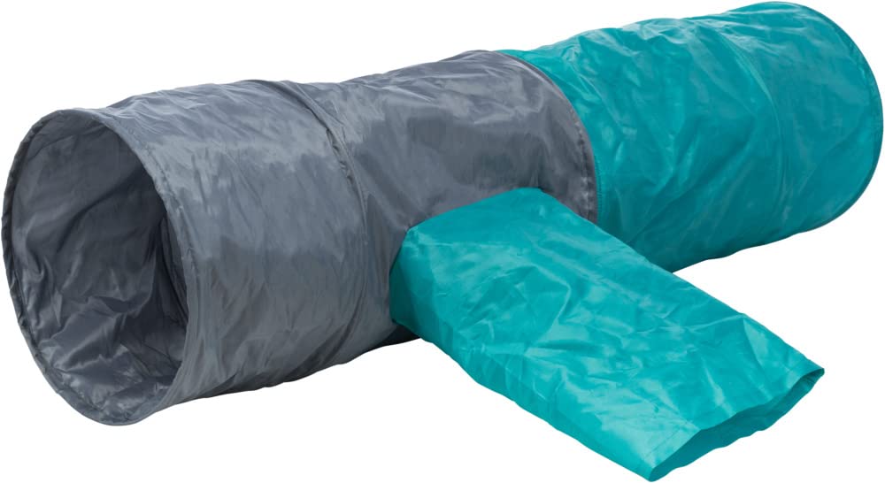 Trixie:  Playing Tunnel For Cats Polyester Material, The Tunnel Is Bright Noisy And Durable | Interactive Cat Toy Suitable For 
