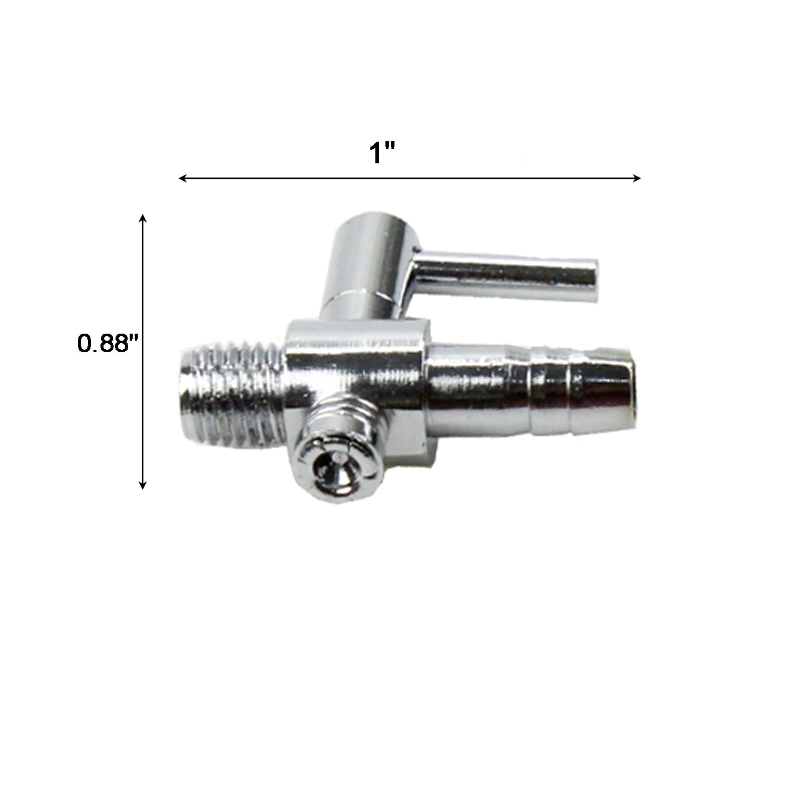 AQUANEAT 1 Way Thread Valves - 20pcs Air Flow Control Manifolds for Aquarium Pumps & Fish Room Air Systems