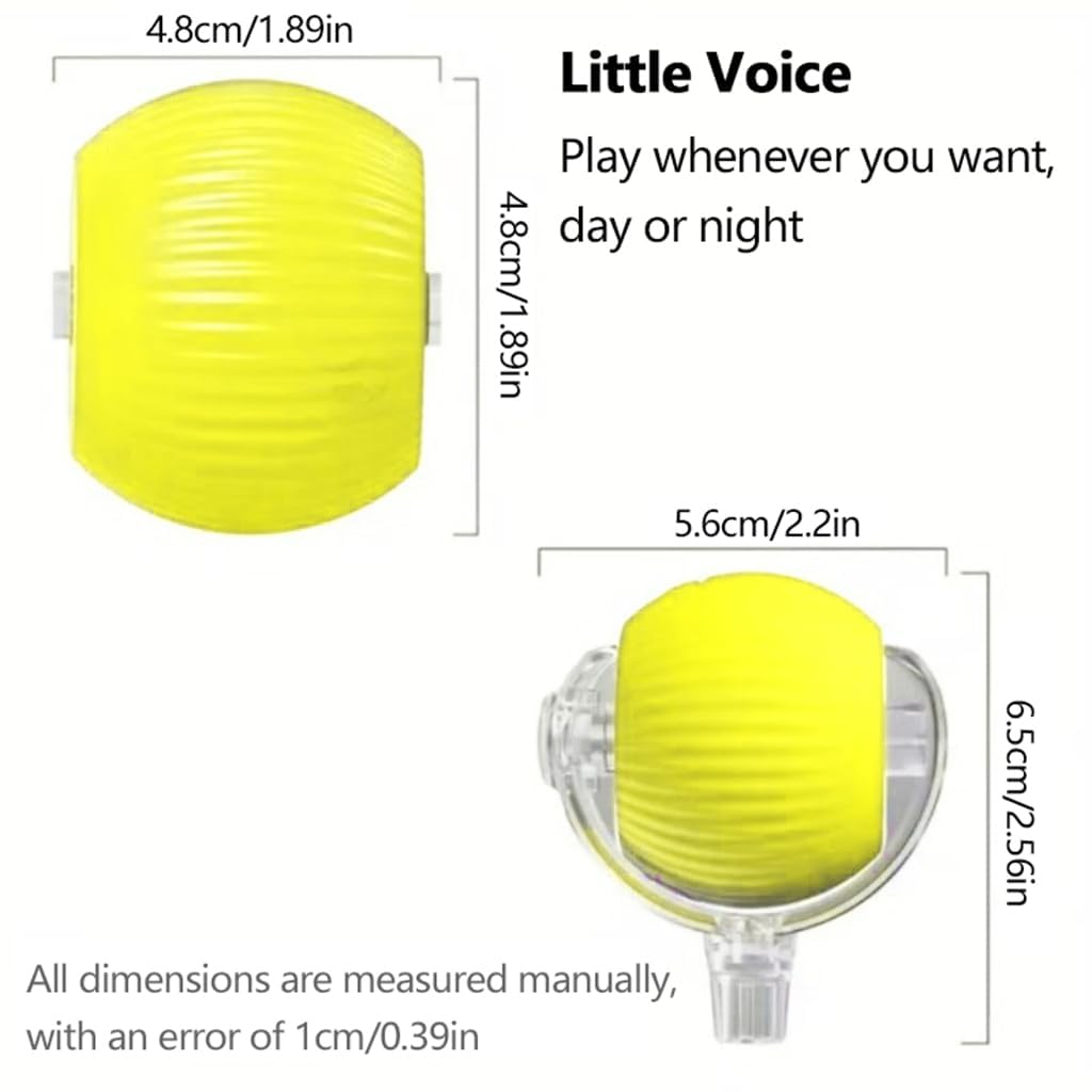 Upgraded 2025 Smart Interactive Electric Cat Toy Ball Indoor -Automatic Wake-Up Function Auto - Rolling, Ultra - Sensitive Obsta