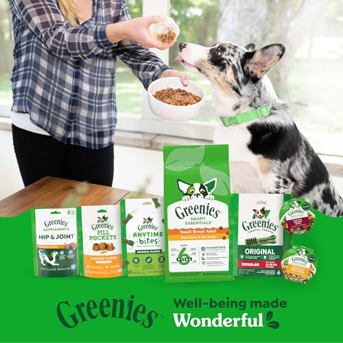 Greenies Smart Essentials Small Breed Adult High Protein Dry Dog Food Real Chicken & Rice Recipe, 27 lb. Bag