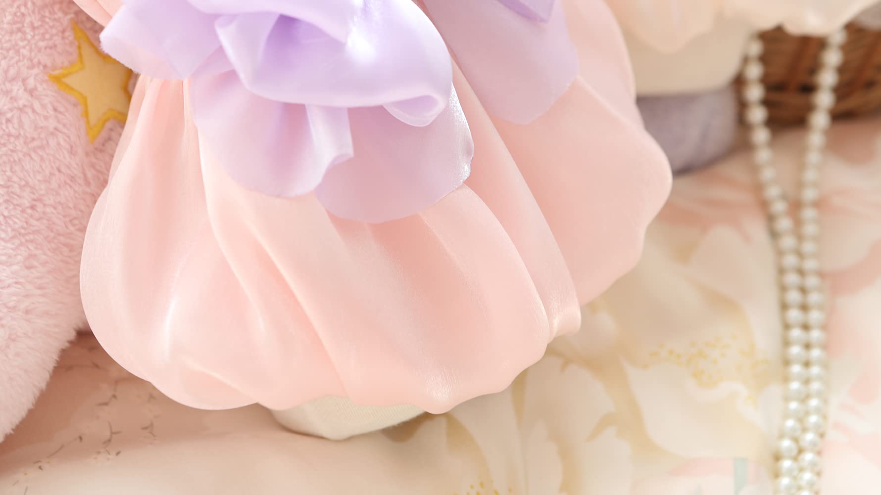 Marupet Elegant Princess Shiny Dress With Bowknit For Small, Extra Small Dog Teddy, Pug, Chihuahua, Shih Tzu, Yorkshire Terriers