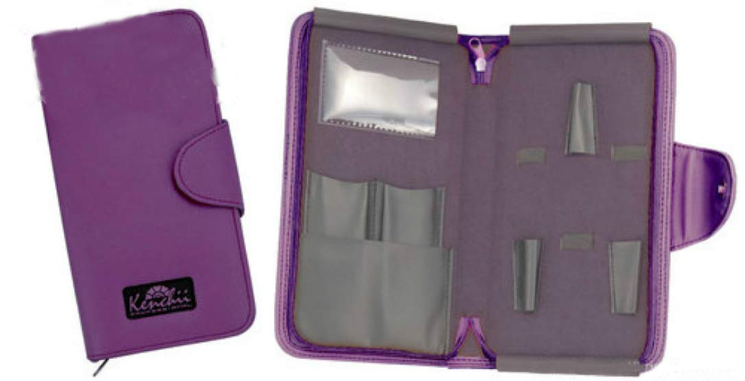 Kenchii Shear & Scissor Case Hold 5 Beauty Or Grooming Shears (Kel5Z-Purple)