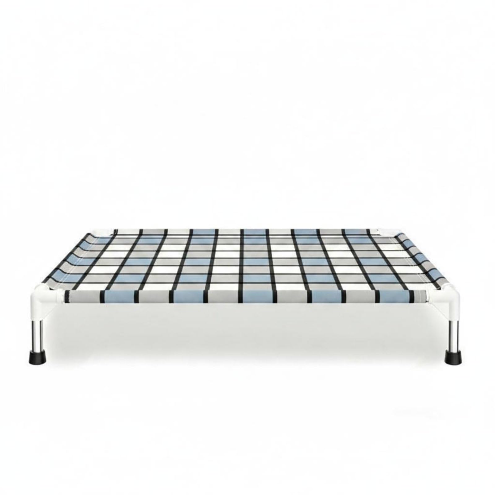 YearRound Elevated Dog Bed Removable Washable Raised Pet Bed Stainless Steel Frame Raised Pet Cot for Indoor, 66 X 51 X 165