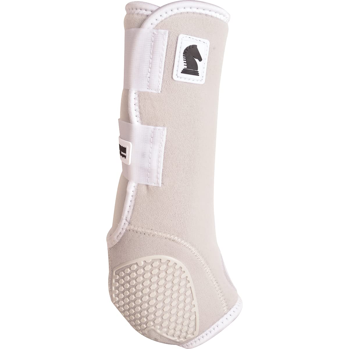 Classic Equine Mens Classic Horse Boots, White, Large