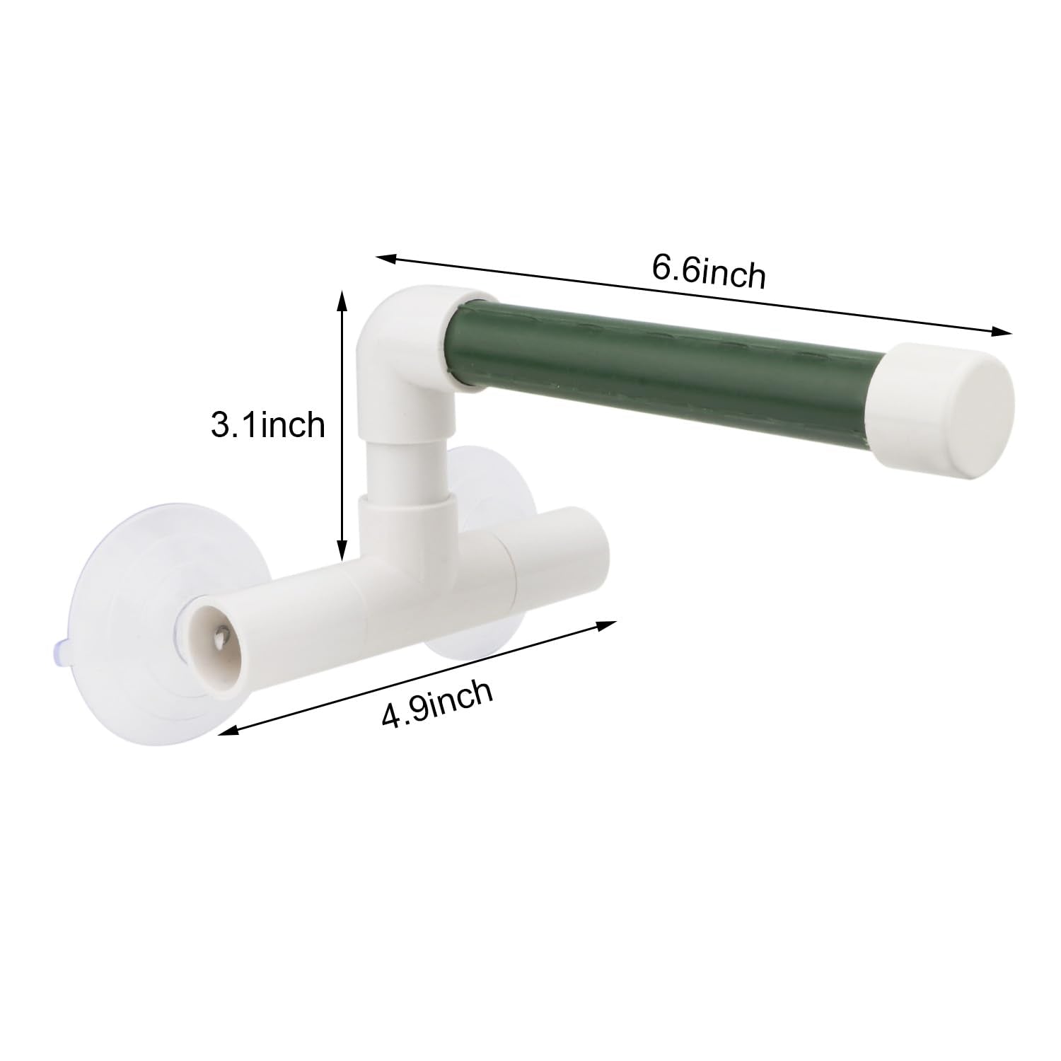 Hypeety Bird Parrot Stand Perch Shower Standing Toy Portable Suction Cup Parrot Shower Perch Bath Stands Suppllies Holder Platfo