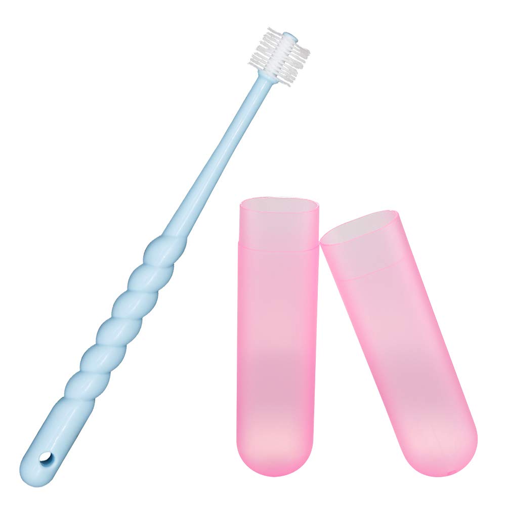 Vturboway 360-Degree Pet Toothbrush For Puppy, Small Dog And Cat, Colors May Vary