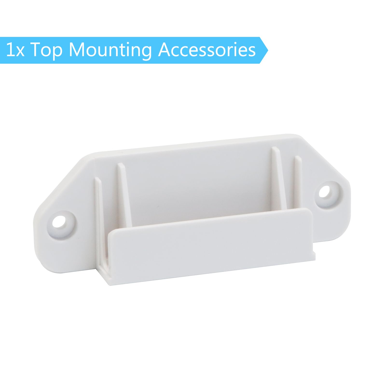 Kiskiz Retractable Baby Gates Extra Wide Baby Gate Replacement Parts Kit Retractable Dog Gate Full Set Wall Mount Accessories Extra Long Baby Gate Hardware With Brackets, Latches, Hooks, Screws, White