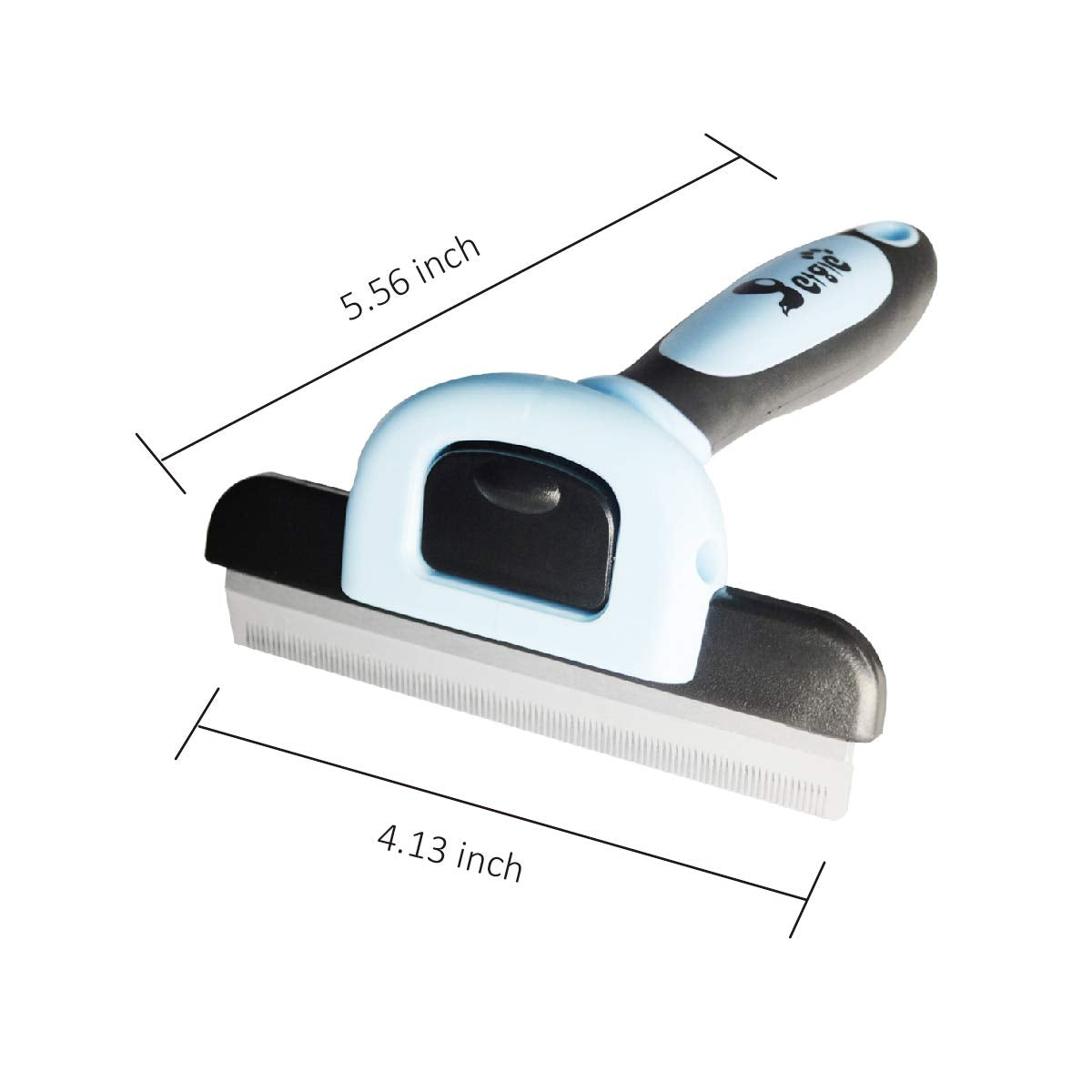 Effective Deshedding Brush And Large Dog Comb - Professional Grooming Tools For Dogs And Cats To Reduce Undercoat Shedding