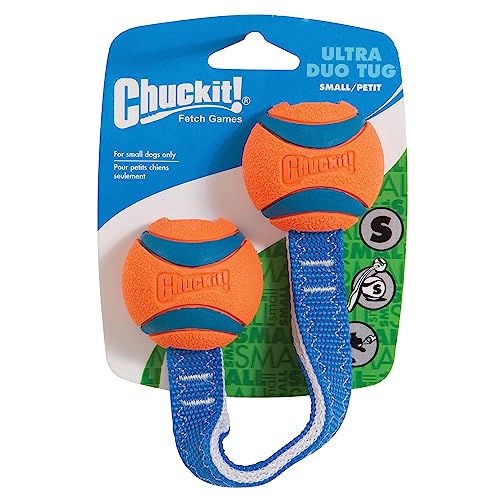 Chuckit! Ultra Duo Dog Tug Toy, Small Indoor And Outdoor Dog Toy