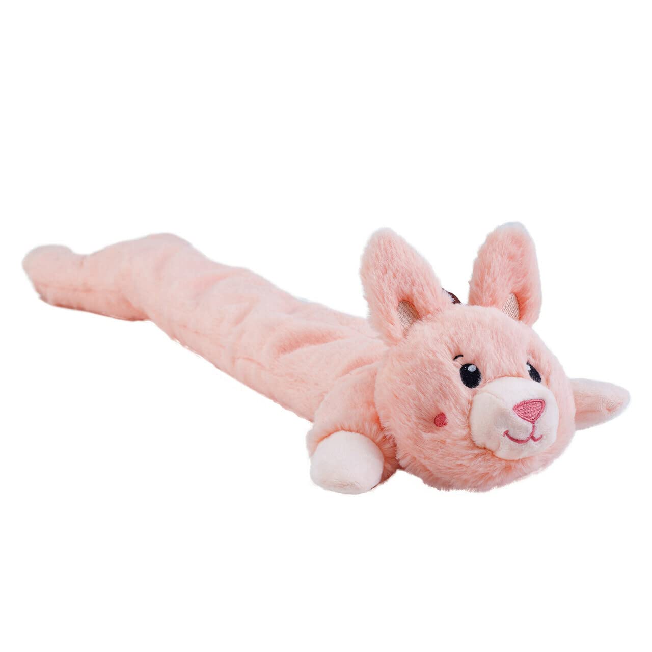 Outward Hound Longidudes Rabbit Plush & Squeaky Dog Tug Toy