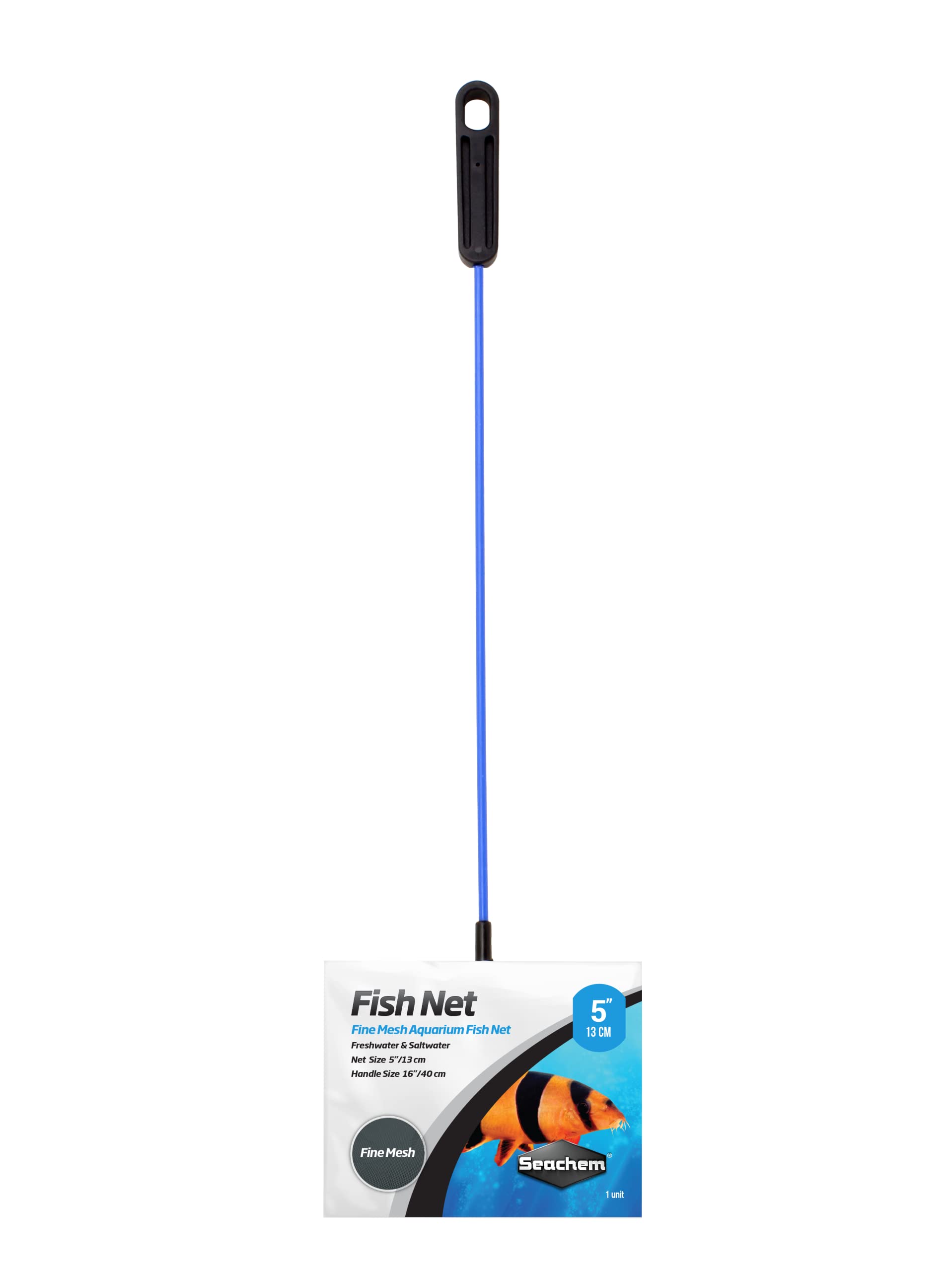 Seachem Fish Net 12.5Cm  5 - Long Handle Fine Mesh