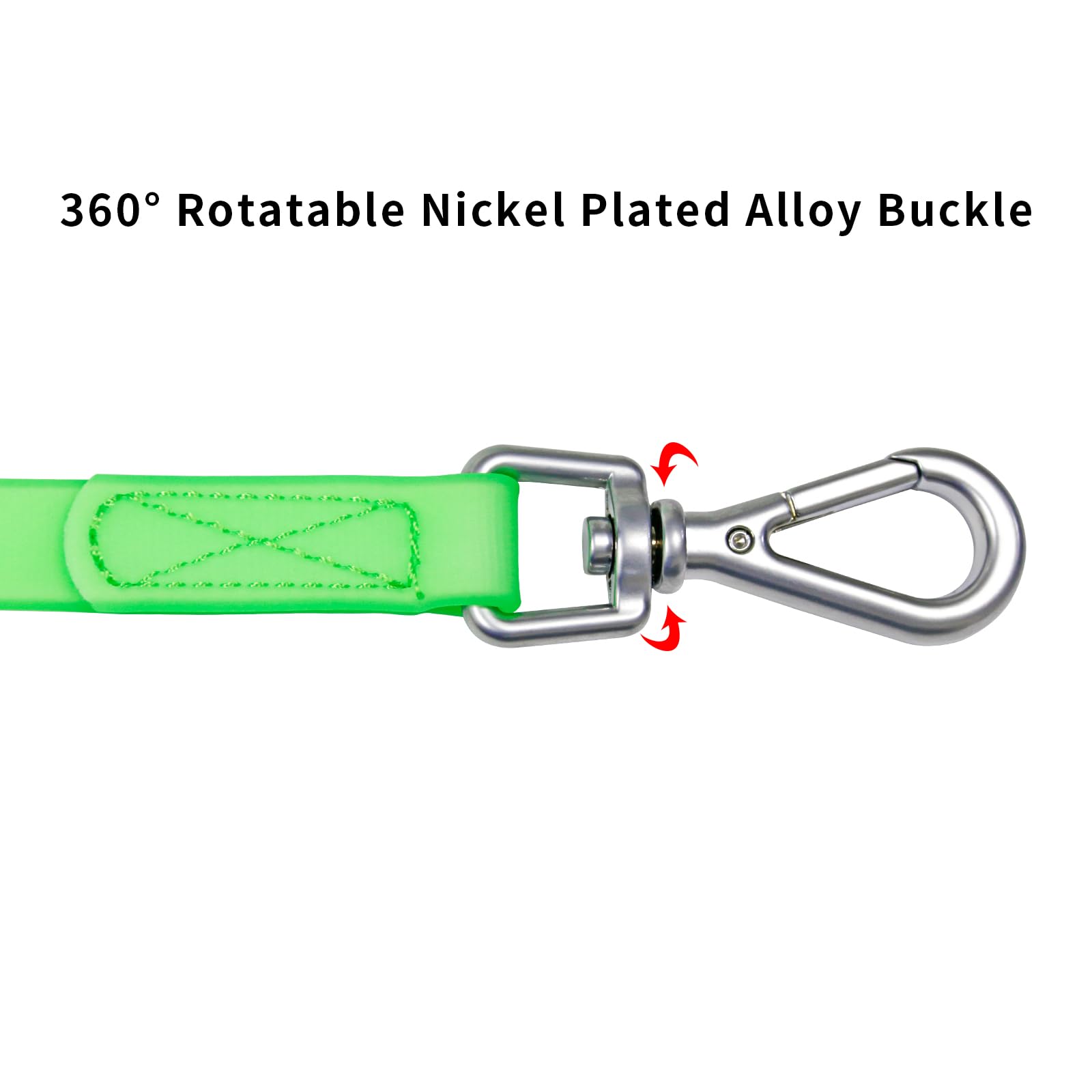 Waterproof Dog Training Leash 50Ft 30Ft 15Ft 10Ft 5Ft Heavy Duty Recall Long Lead For Large Medium Small Dogs