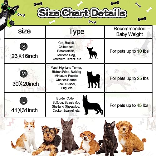 Rezutan Dog Blankets For Largel Dogs,3 Pack Dog Cat Soft Fuzzy Blankets Washable,Comfort Flannel Cow Print,Fuzzy Soft Pet Mat Blankets,Pet Blanket,Reversible Print,42X32 Inch Brown White Cow Print.