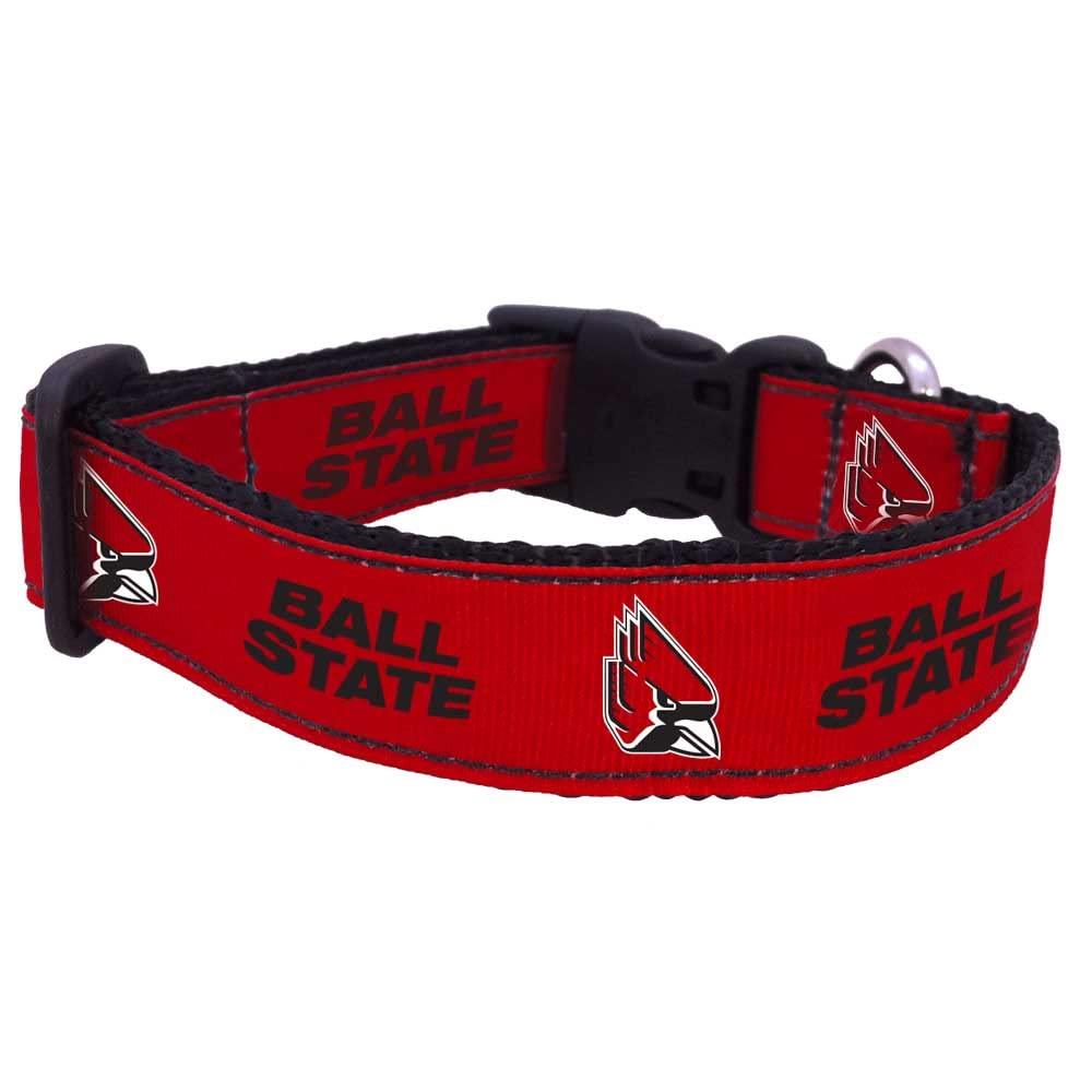College Dog Collar (Large, Ball State)