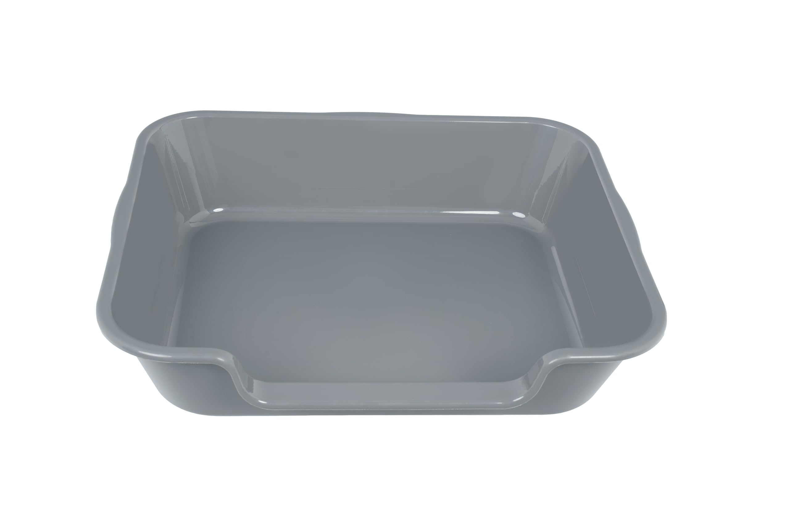 2 Pack Extra Large Dog Litter Box Pan Tray (ABS Material), Low Entry Jumbo Senior Litter Boxes for Multiple Kitten Big Cats, Pet