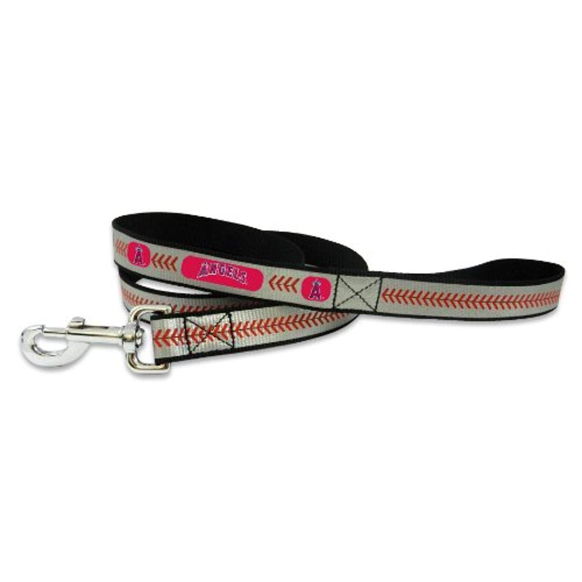 MLB Los Angeles Angels Baseball Pet Collar, Large, Reflective