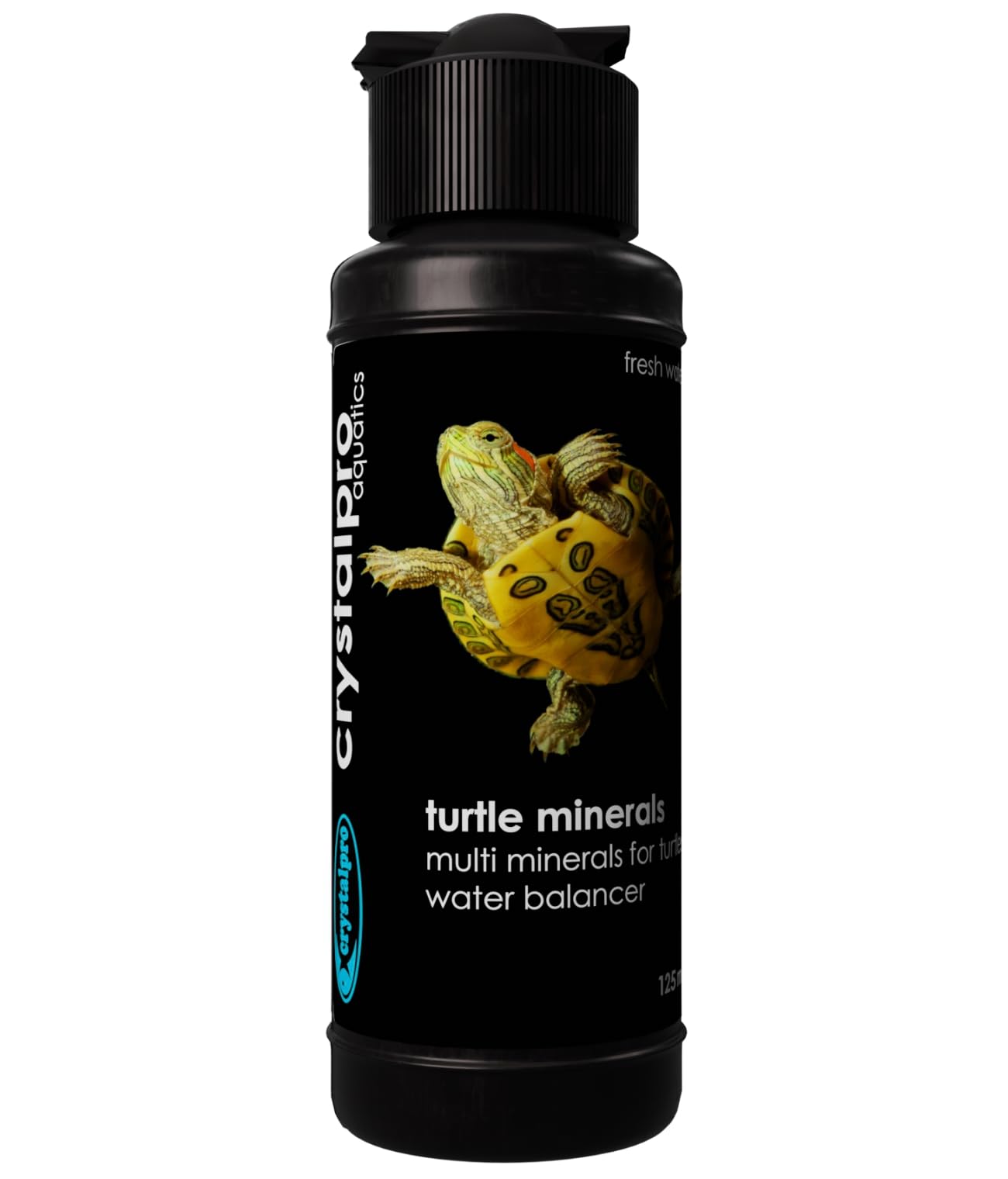 Crystalpro Turtle Minerals 4.22 Oz - Helps Grow a Better Shell and Improves General Health - Mineral Additive for Turtles- Aquar