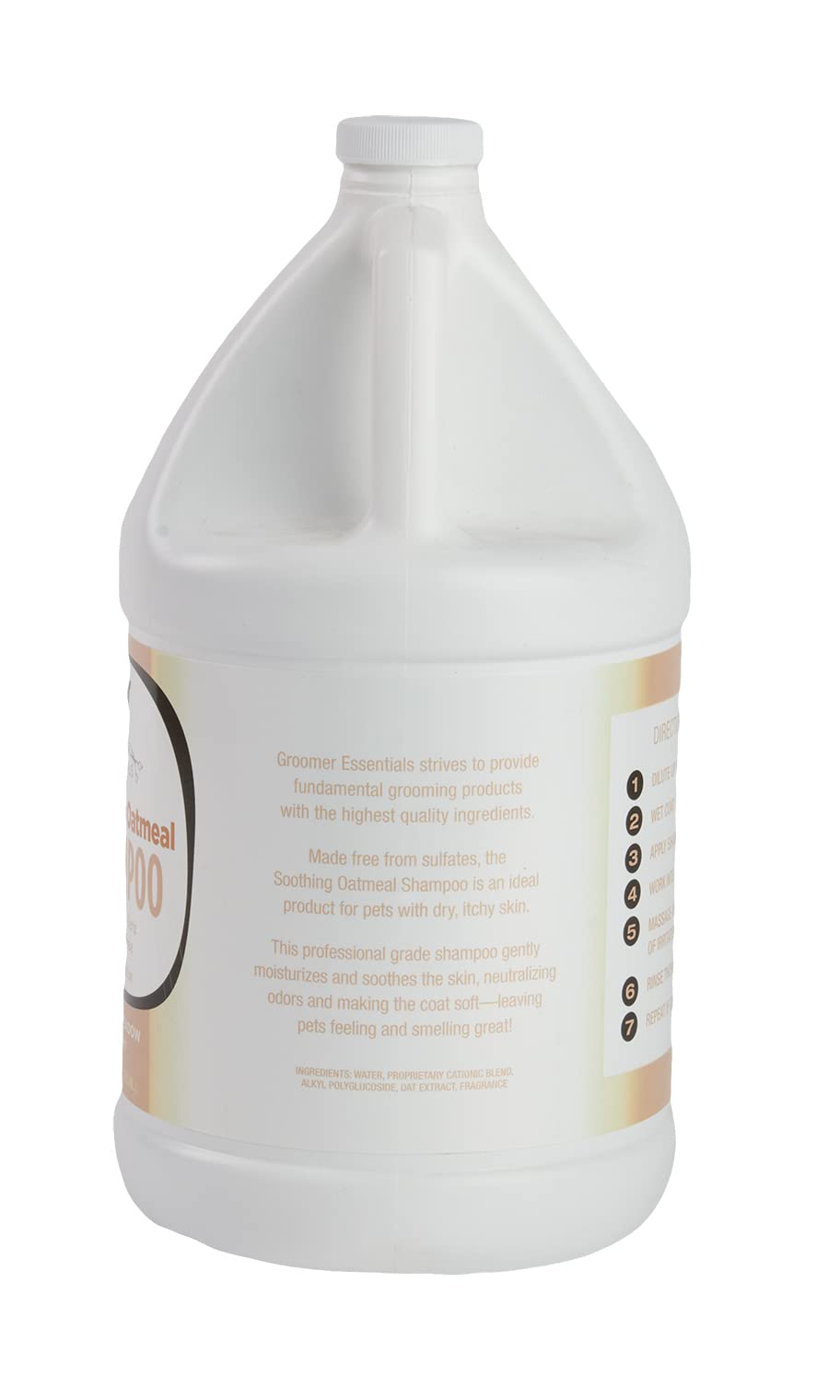 Groomer Essentials - All Natural Soothing Oatmeal Dog Shampoo (For Itchy Skin)