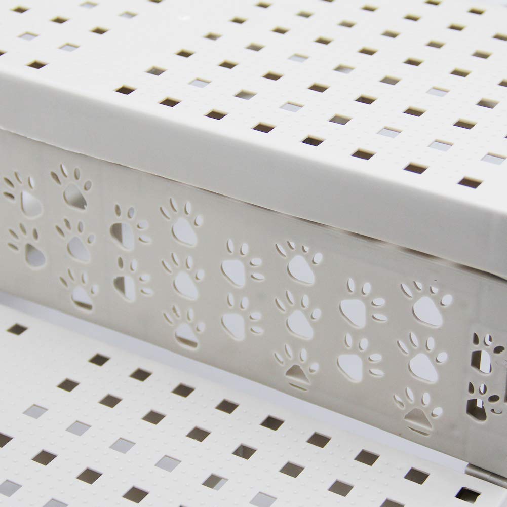 YOFIT Non-Slip Beige Doggy Steps - 3-Step Pet Stairs for Dogs, Holds Up to 50 lbs, Medium Size