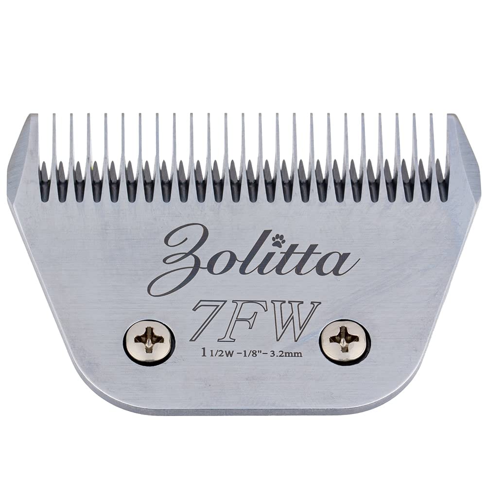 Zolitta 7Wf Premium Professional Pet Dog Grooming Wide Clipper Blade, Grooming Clipper Blade, Grooming Wide Blade, A5 Type Blade