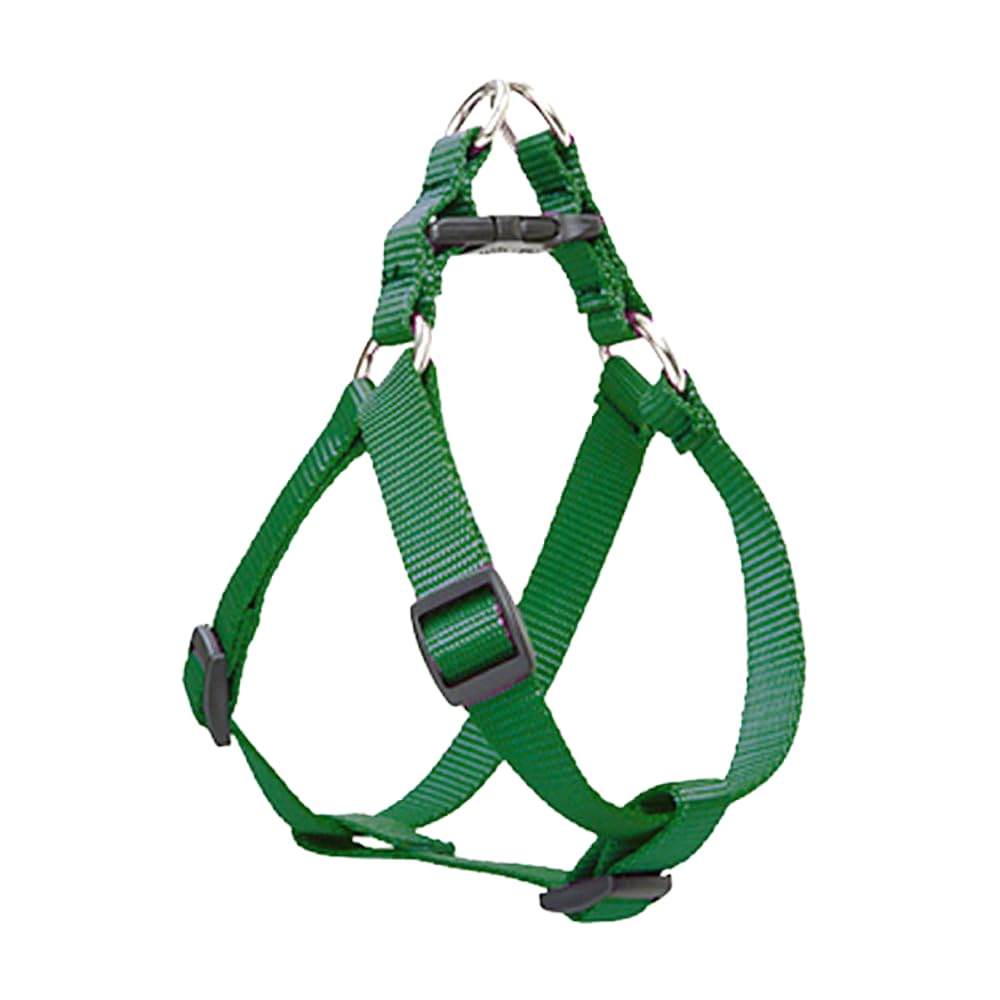 Lupinepet Basics 3/4' Green 15-21' Step In Harness For Small Dogs