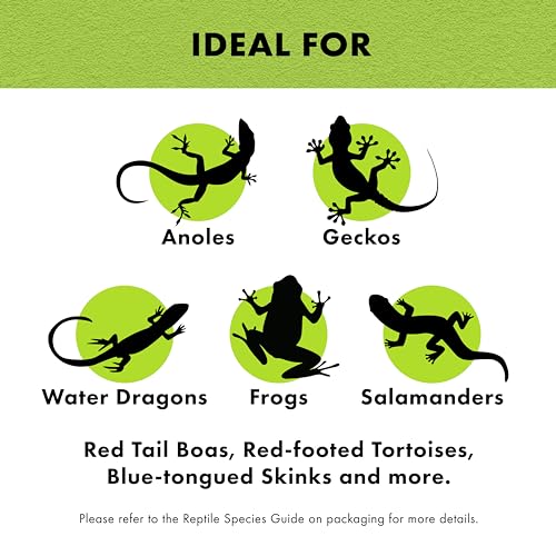 Zilla Pet Reptile Terrarium Substrate Bedding, Jungle Mix, For Frogs, Rainforest Geckos, Toads And Snakes, 8 Quart