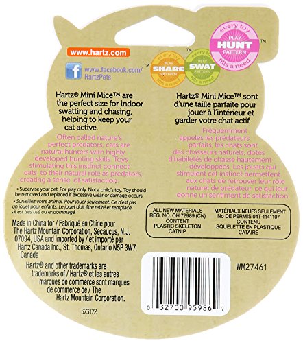 Cat Toy Mini Mice 5Pk