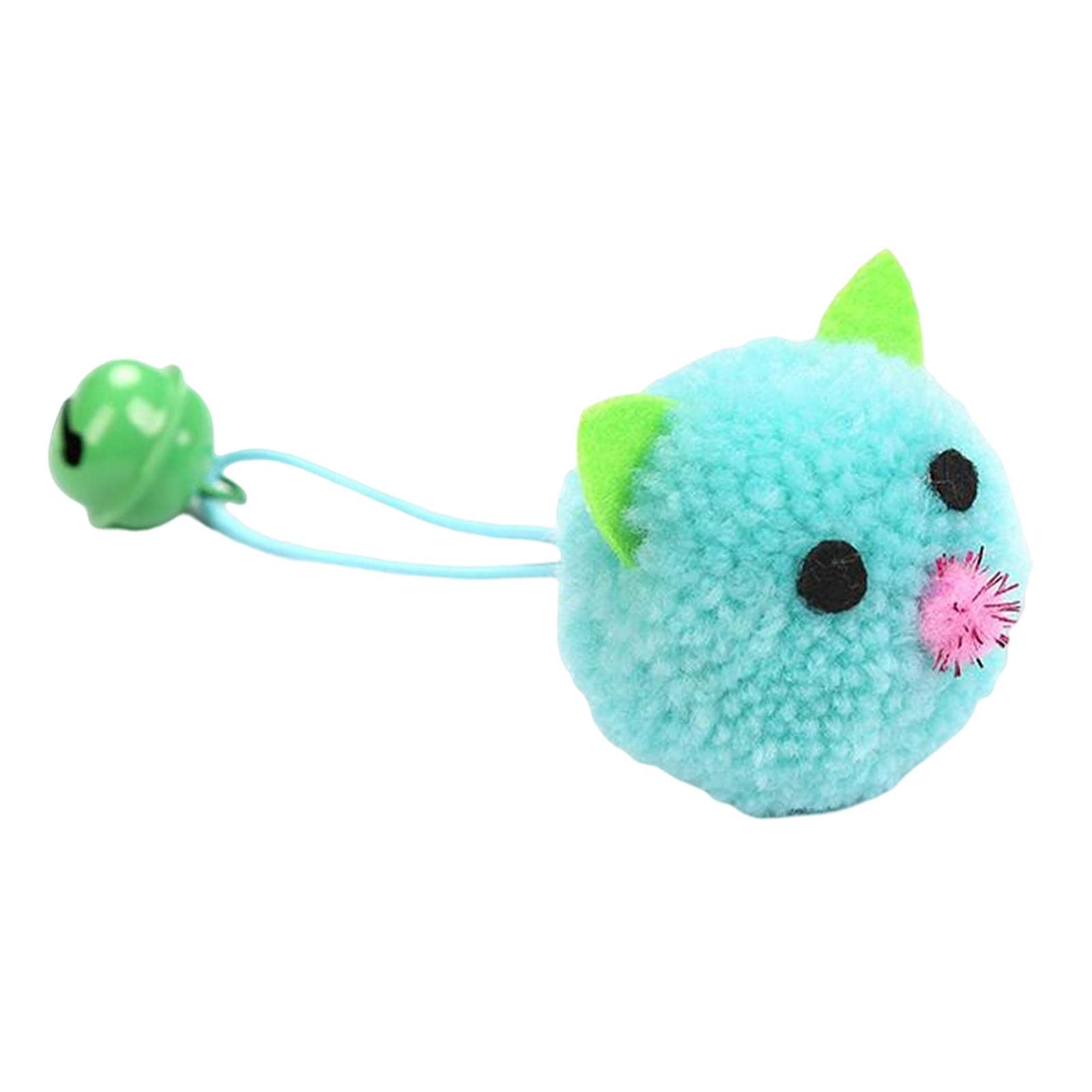 Ecomistiq Interactive Cat Toy Teaser Toys Funny Mice Mouse Blue| Toys| Supplies |Pet