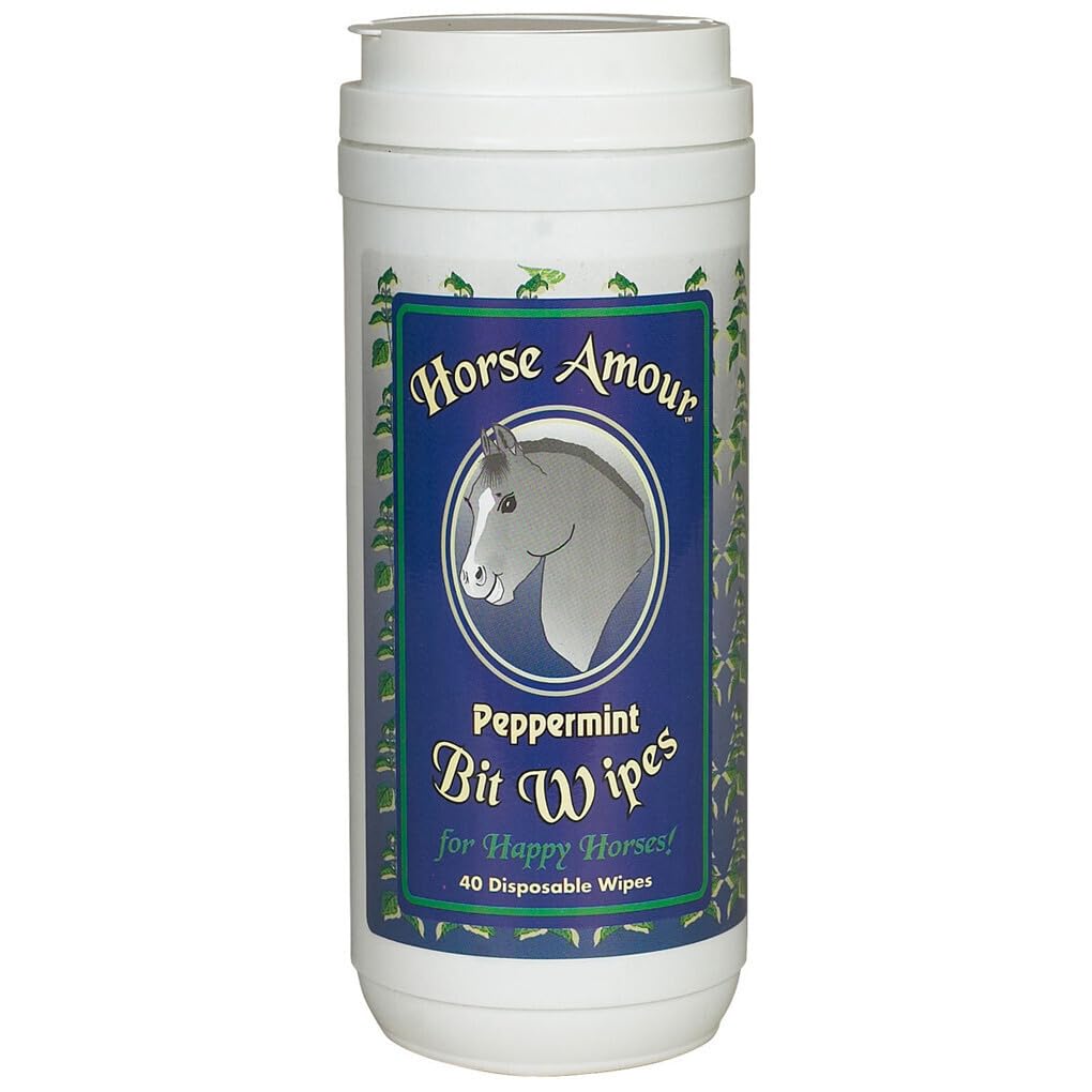 Horse Amour Bit Wipes (Peppermint)