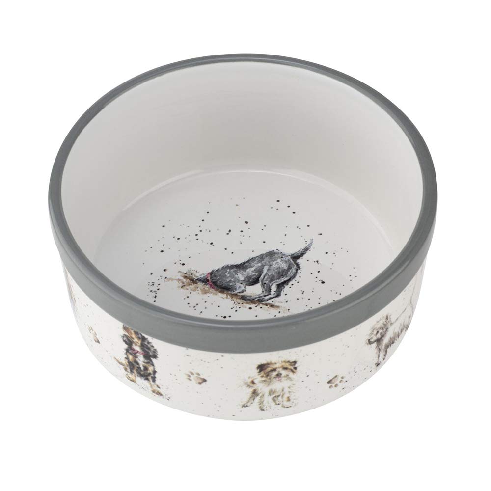 Portmeirion Home & Gifts WN4098-XL Dog Bowl, Ceramic