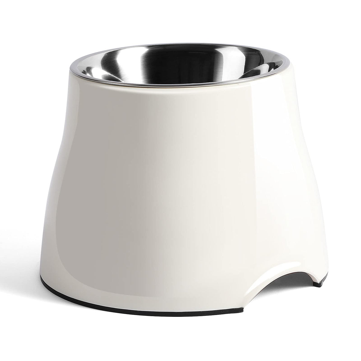 yoken Elevated Dog Bowls, Prevention of Vertebrae Disease] Super Non-Slip] Dog Bowl with Stainless Steel Bowl, High capacity Dog