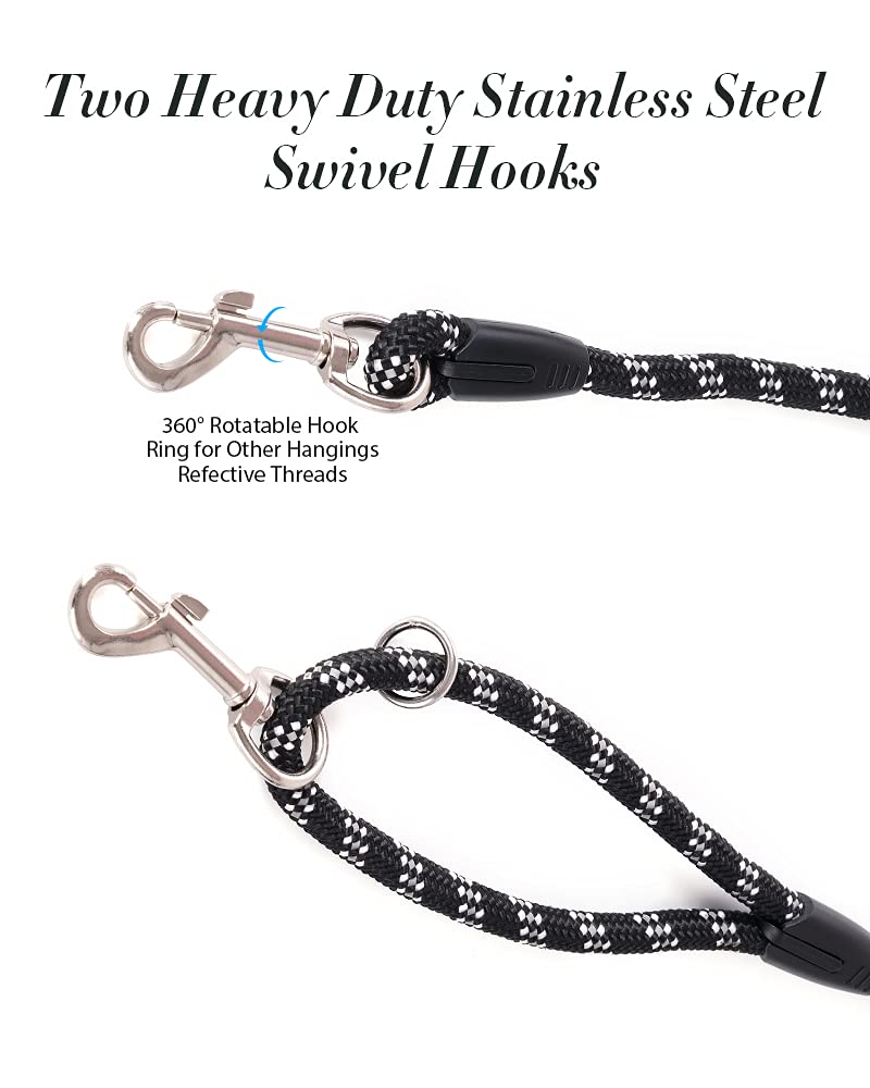 Long Dog Leash For Dog Training 10Ft 16Ft/30Ft/50Ft/100Ft, Reflective Threads Rope Dog Leash, Heavy Duty Dog Lead For Large Medium Small Dogs Walking Playing, Camping, Or Yard
