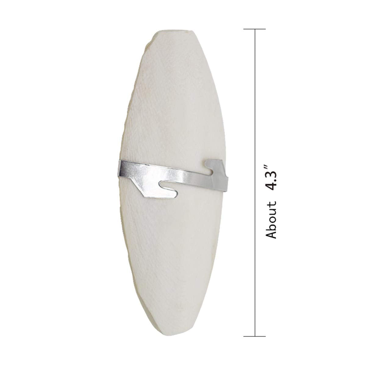 Jmxus Cuttlebone for Birds, Natural Bird Calcium for Parakeet Cuddle Bone for Cockatiels Tortoise, 4.5 to 5.5 inch