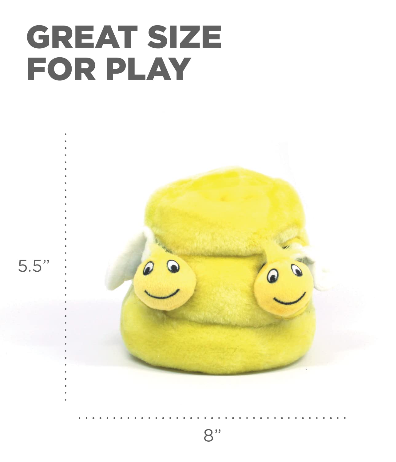 Outward Hound Hide A Bee Plush Dog Toy Puzzle