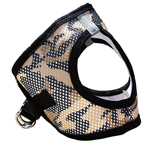 American River Camo Choke Free Dog Harness - Brown