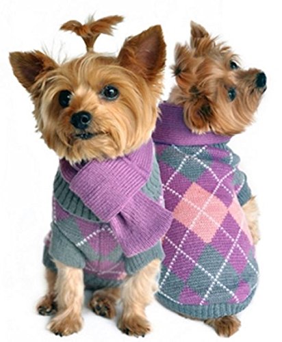 Doggie Design Fall Sweaters (Pink Dream, Xxl)