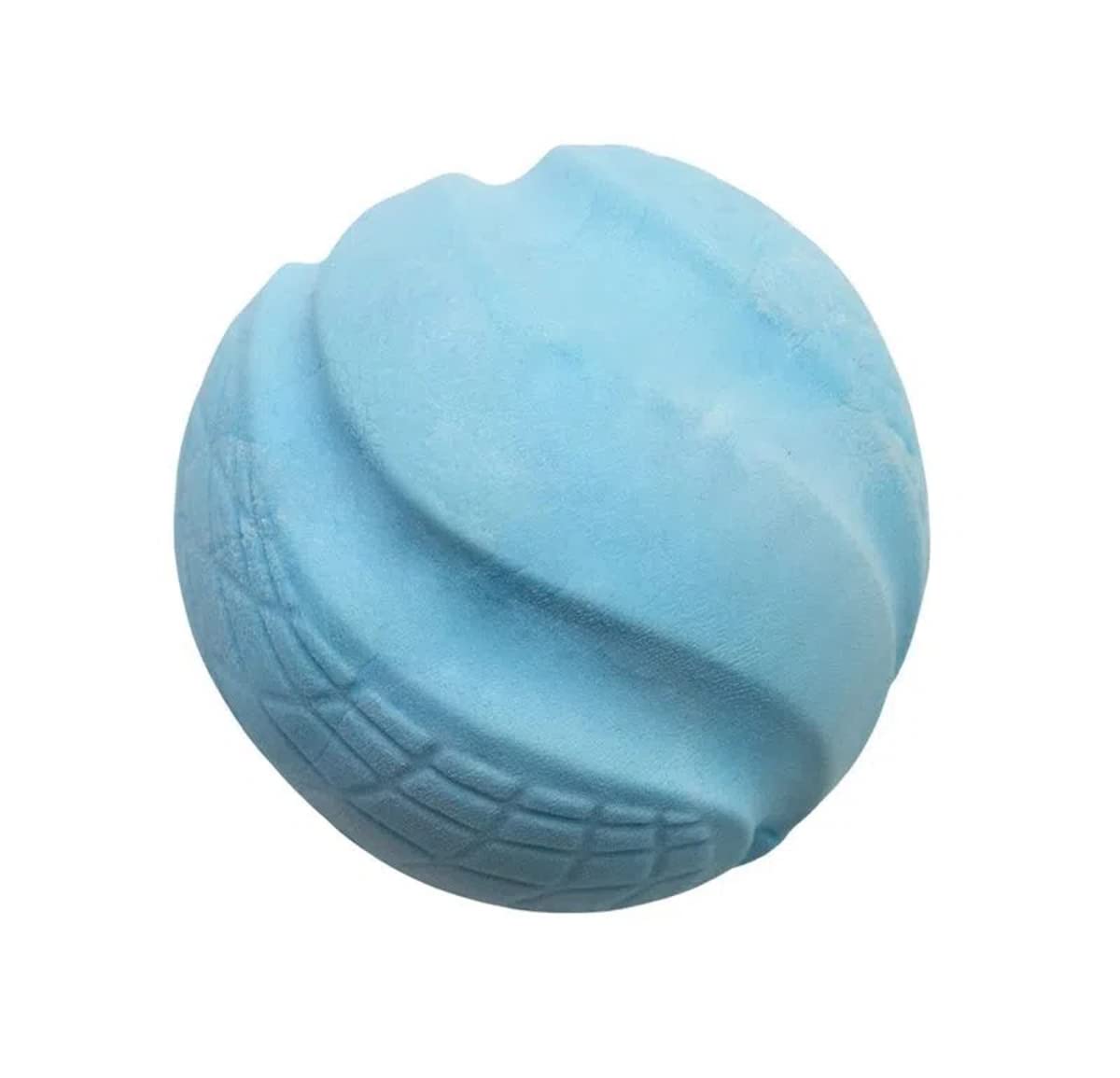 Snugarooz Sky Bounce Ballz Dog Toy Blue – Eco-Friendly Tpr High-Bouncing Fetch Balls - Floats On Water - Durable & Fun For Dogs