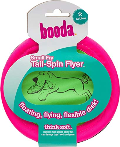 Chuckit! Petmate Booda Tail-Spin Flyer Floating Dog Frisbee, Multi, 10-Inch
