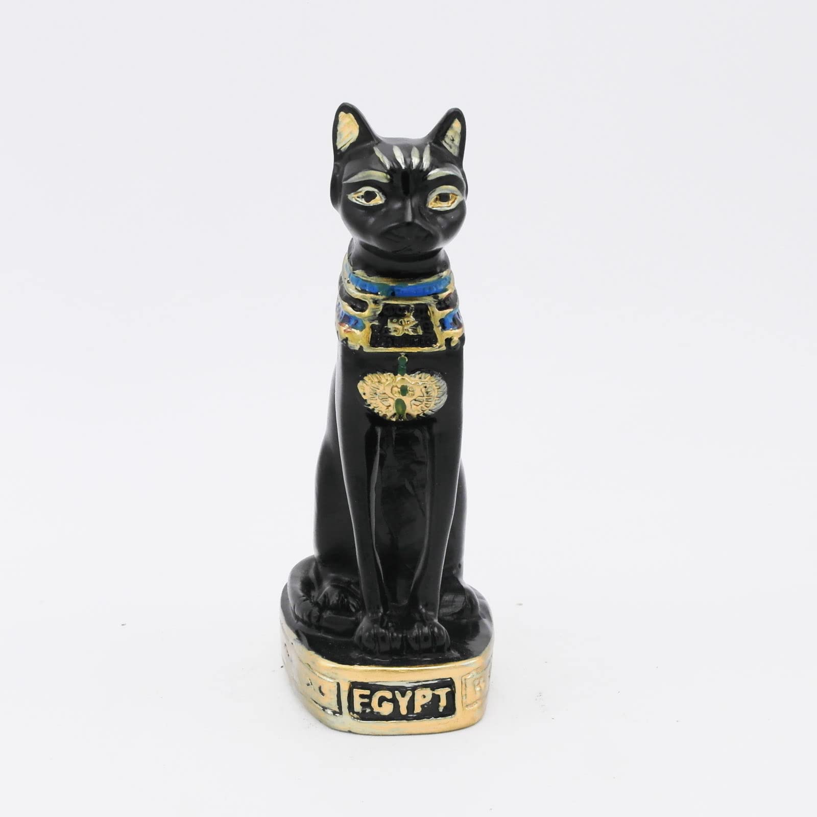 Kocris Casa Egyptian Cat Bastet Fish Tank Decorations Aquarium Ancient Egypt D  cor Sculpture Figurine Statue Reptile Turtle Liz