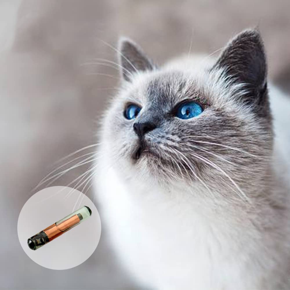 Isenvo Pet Microchips 134.2Khz Registration Animal Implant Chip Fdx-B Pet Id Microchip For Dog Cat Cow Pig Rabbit Pigeon Fish (1