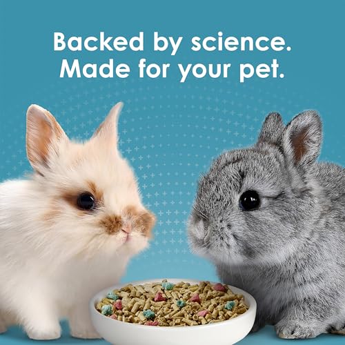 Kaytee Forti-Diet Pro Health Juvenile Rabbit Food, 3 lb, Comprehensive Nutrition for Digestive Health & Immune Support