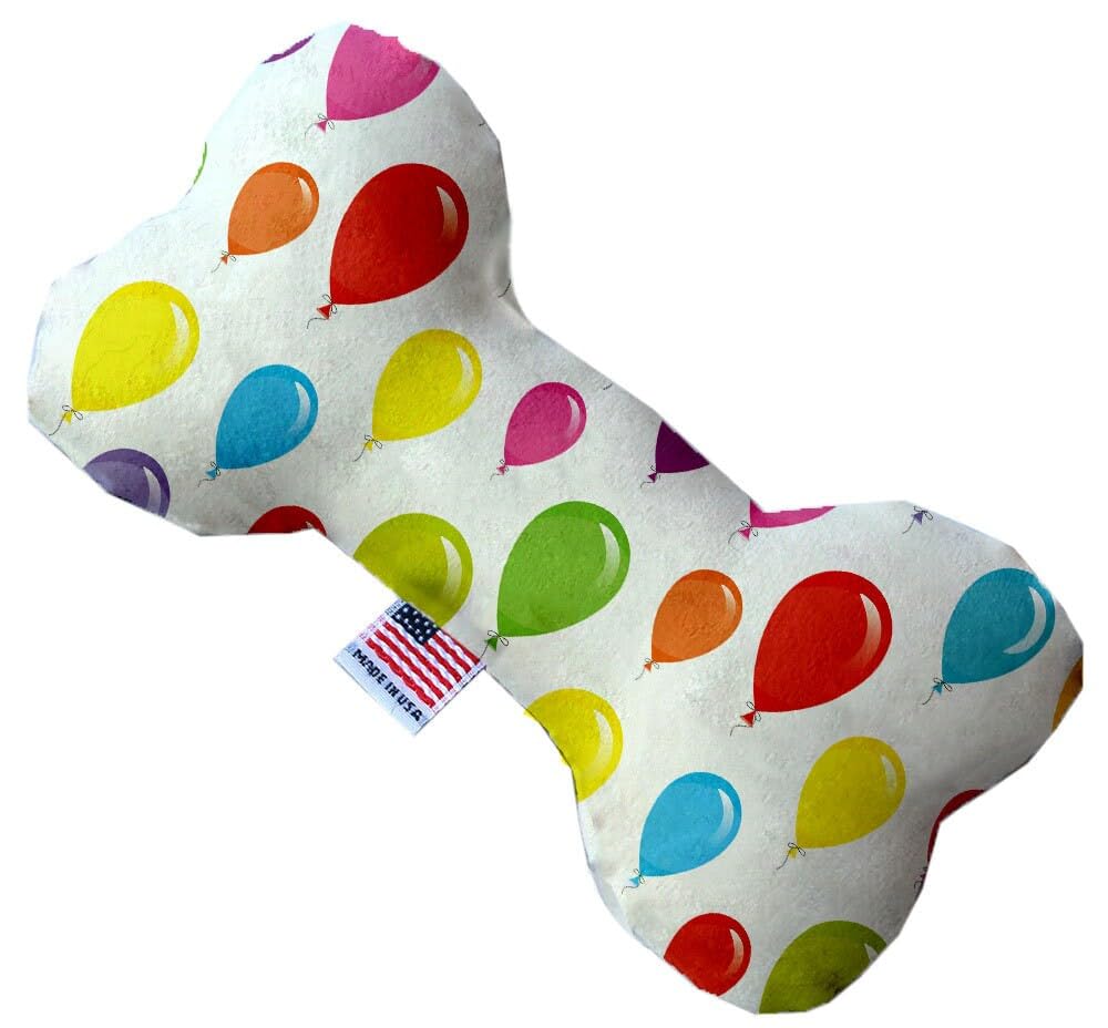 Pet, Dog Plush Heart or Bone Toy, &quot;Birthday Group&quot; (Available in different sizes, and 10 different pattern options!) Birthday Buddies 8&quot; Plush Heart