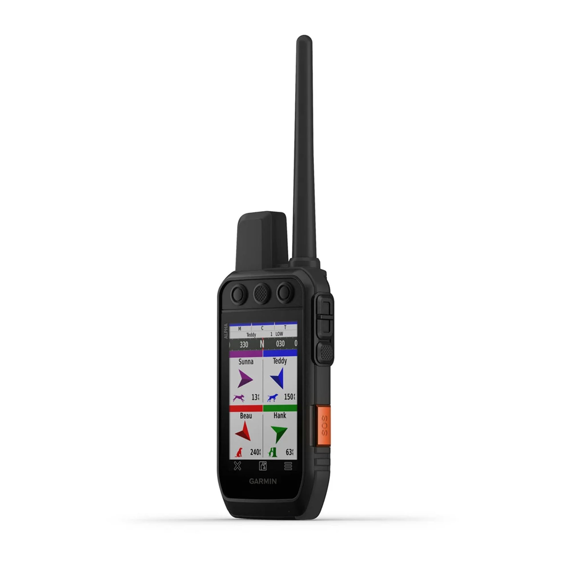 Garmin Alpha 300i Handheld Advanced Dogs Tracking & Training System with inReach Technology Bundle with 4X Garmin Dog Collars Al