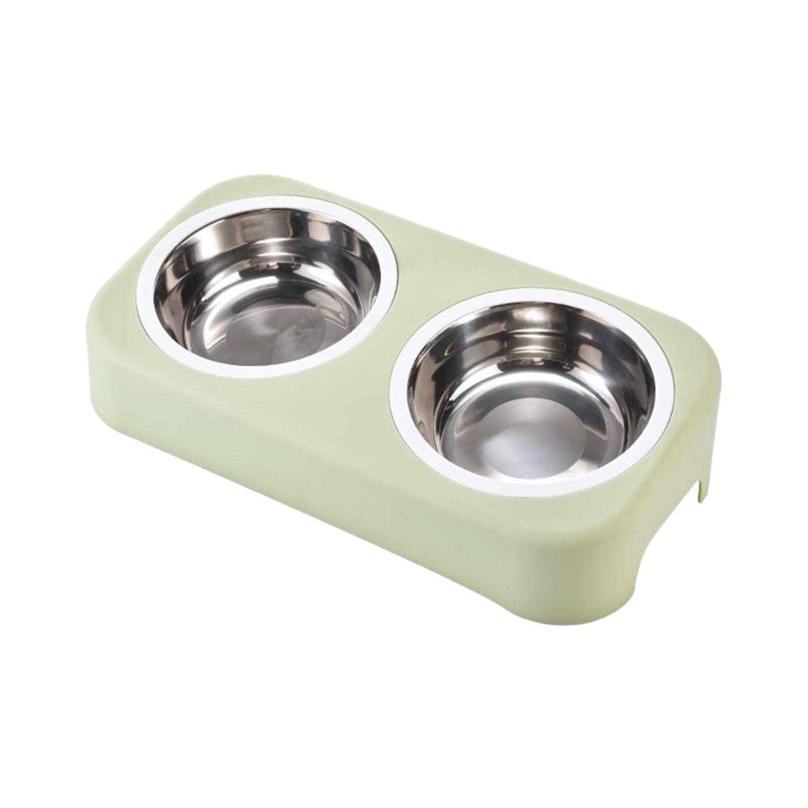Zoomella Dog Bowls Anti Vomiting Elevated Food Water Feeder Neck Protect Green Large| Pet Supplies|Dog Supplies|Dishes, Feeders 