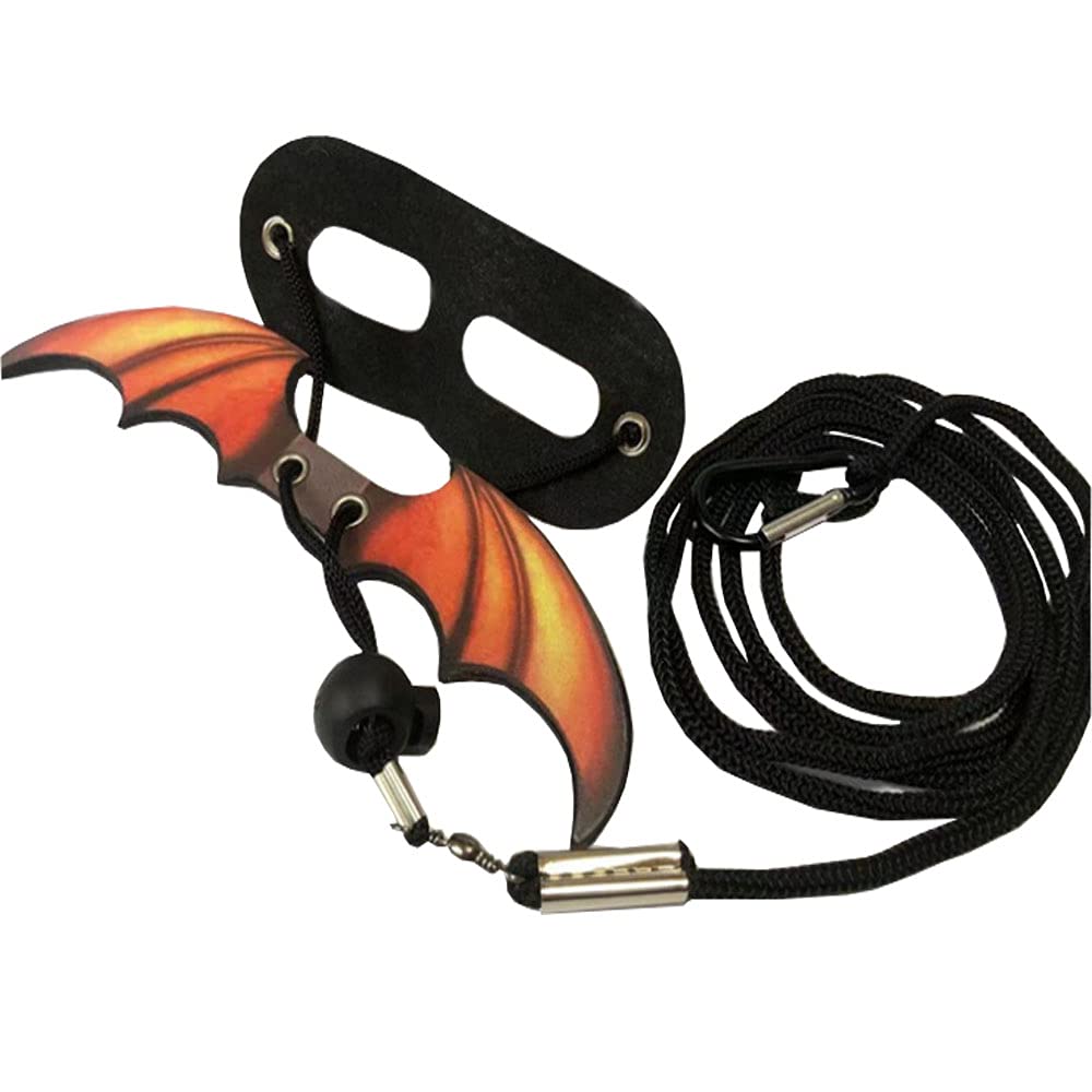 Bearded Dragon Lizard Leash Harness - Adjustable Dinosaur Wing Lizard Cool Leather Wings Safety Walking Leash (S,M,L,3Pack)