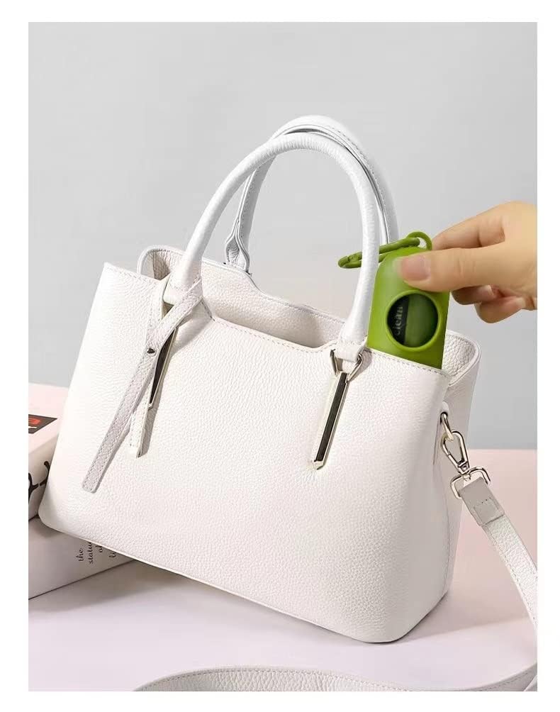 2 Pack Dog Poop Bag Holder With 2 Rolls Of Blue Leak-Proof Dog Waste Bags Poop Bag Dispenser With Leash Clip Key Ring And Adjust