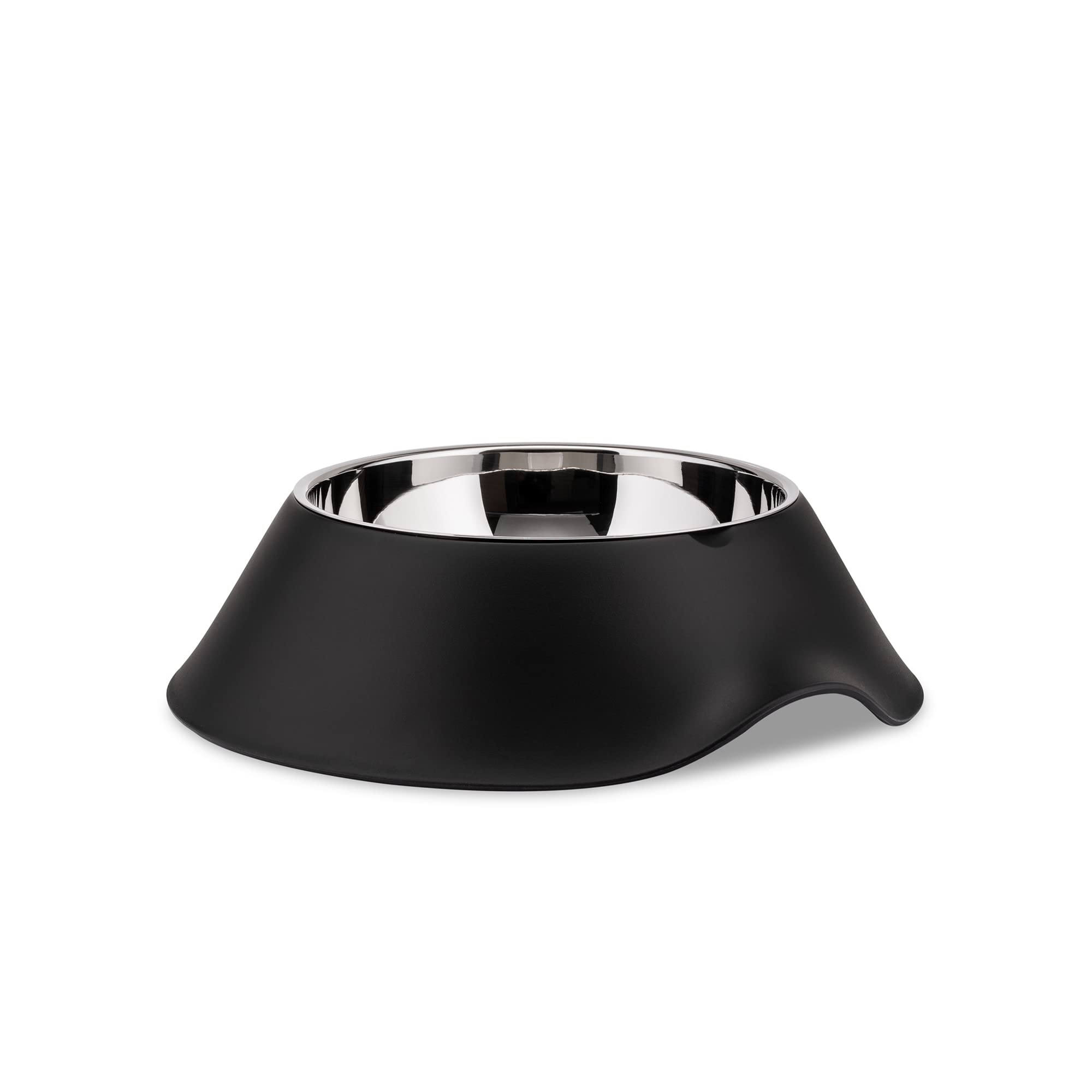 Alessi Ammi19 B Lula' Dog Bowl, Black, Black
