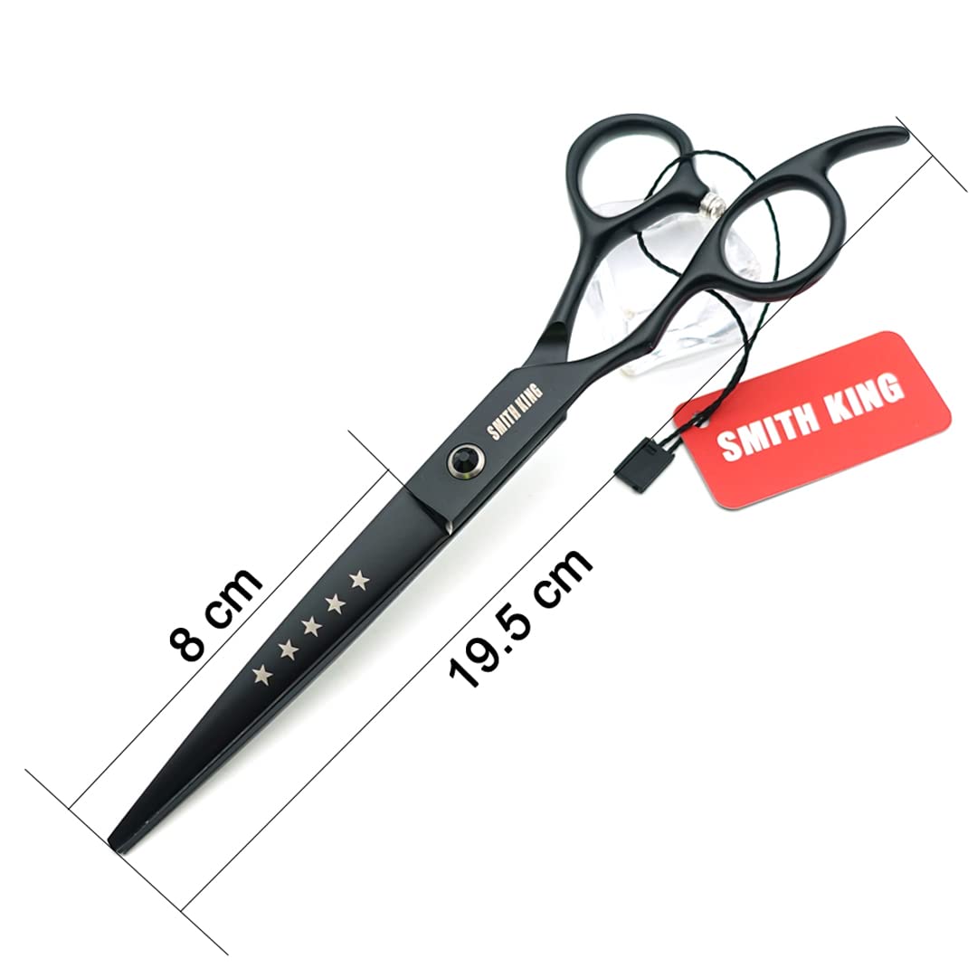 7.0 Inches Professional Dog Grooming Scissors Set Straight & Curved & Chunkers & Comb 4Pcs In 1 Set