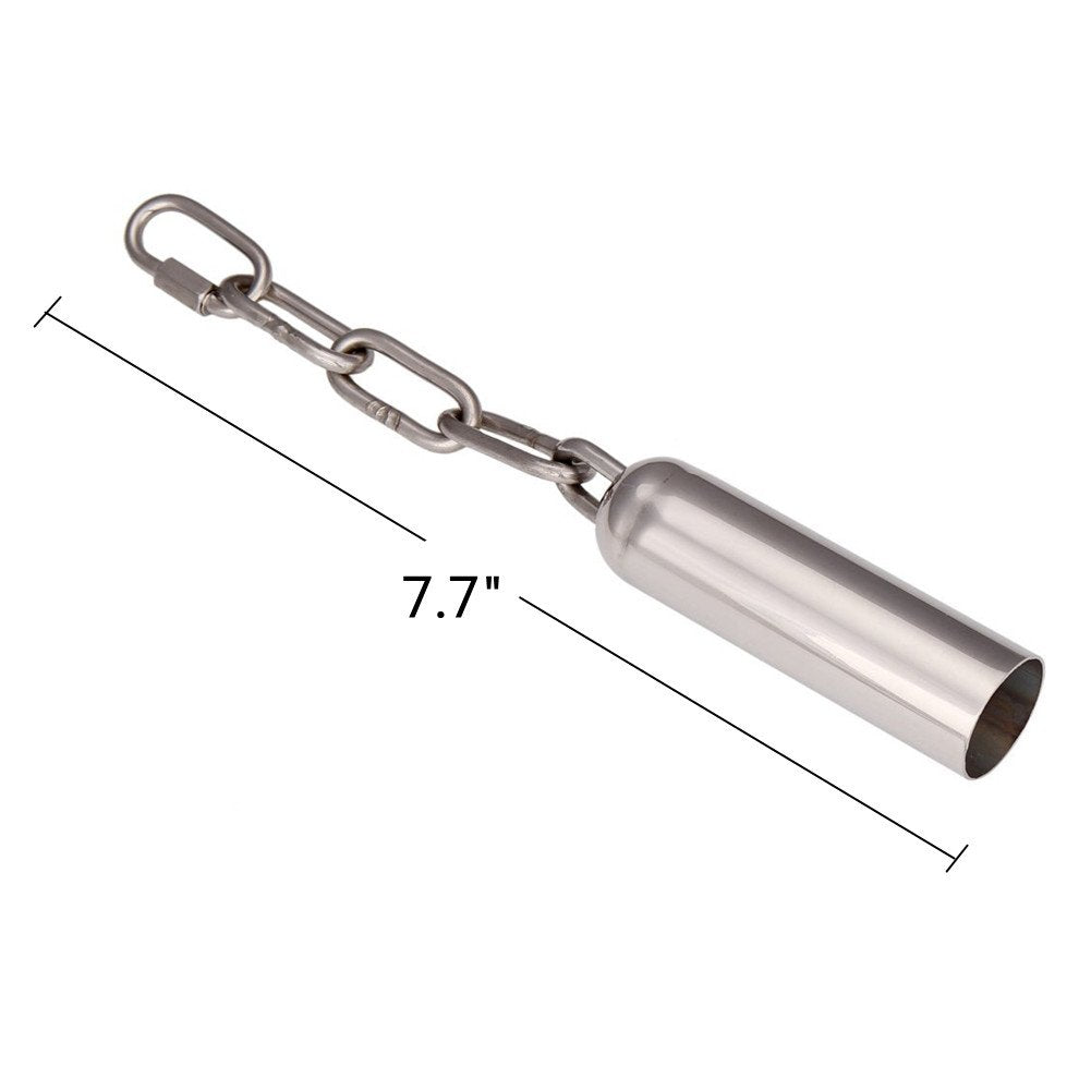 Stainless Steel Bell Toy For Birds,Heavy Duty Bird Cage Toys For Parrots, African Greys, Mini Macaws, Small Cockatoos, Cockatiels & More (Small Or Large)