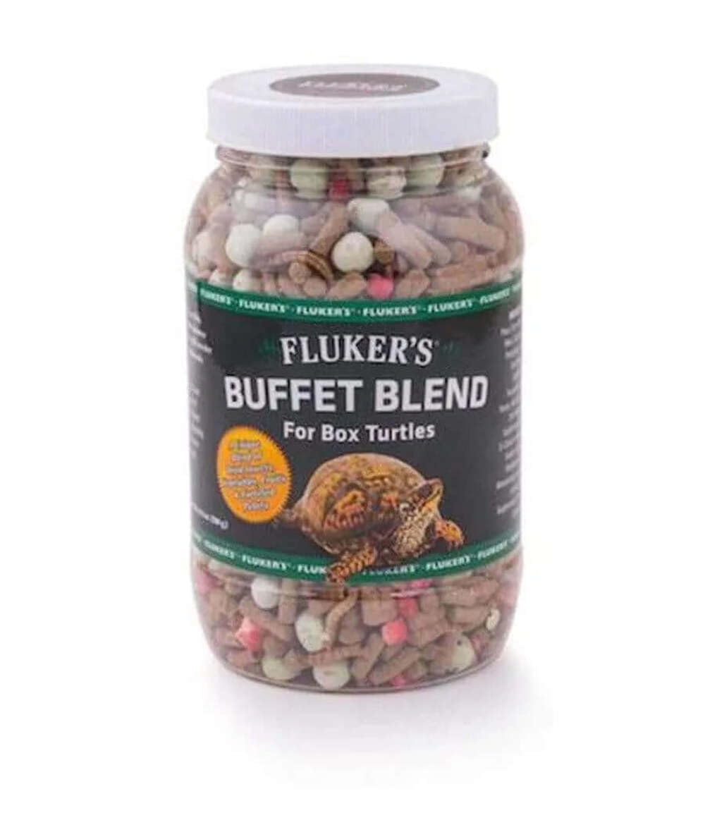Fluker's Buffet Blend Box Turtle Food, 11.5oz - Nutritional Diet for Box Turtles, Model 70027